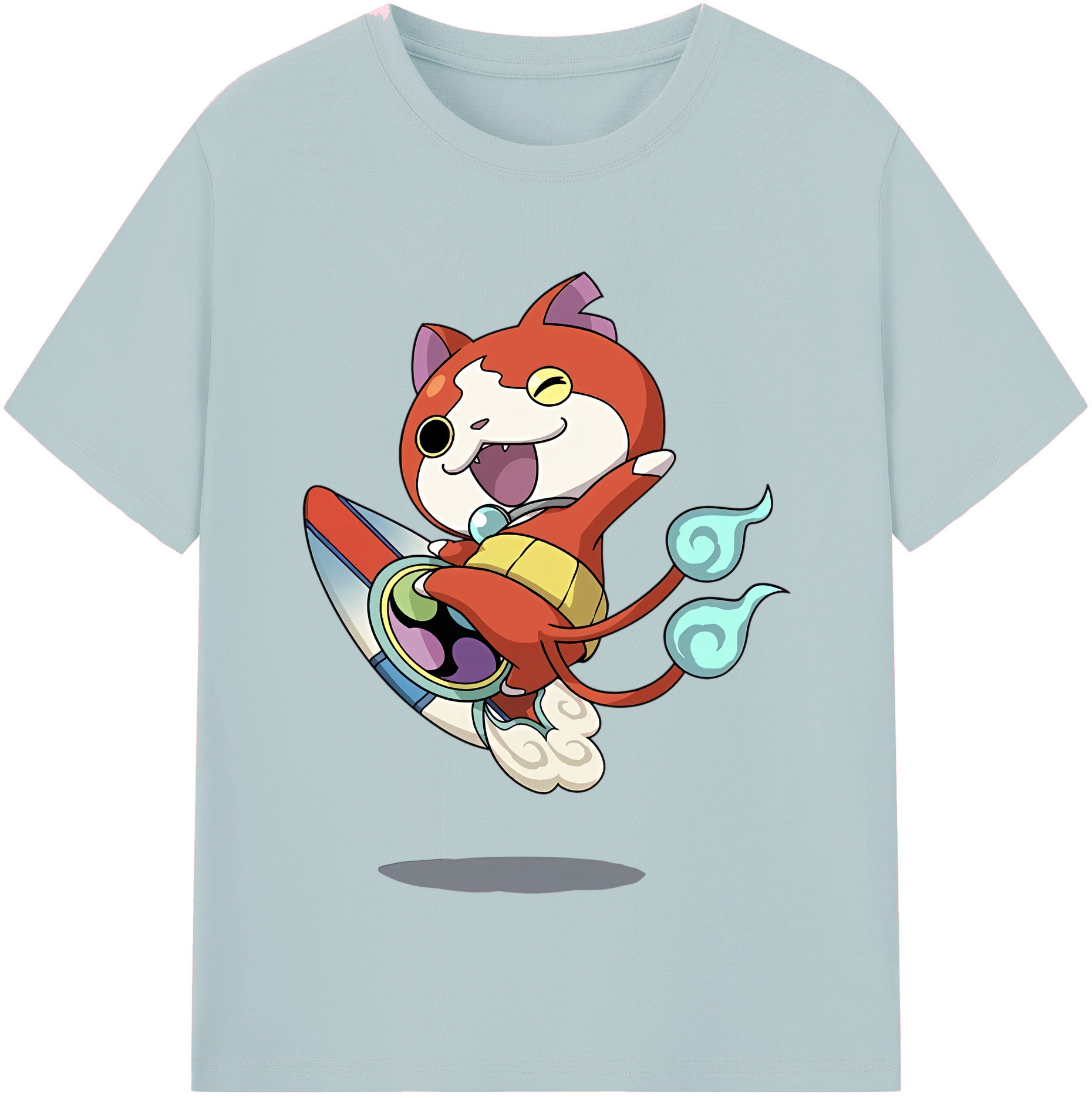 （画像用） 妖怪ウォッチ Yo-kai Watch 綿100％半袖Tシャツ（フロントプリント）